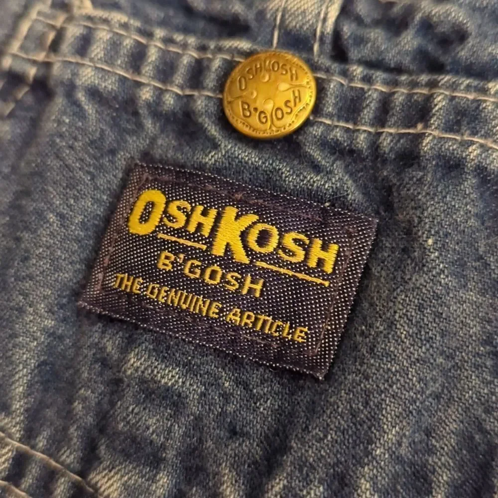 Oshkosh bgosh vintage denim overalls‎